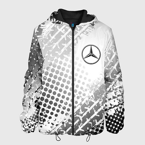 Мужская куртка Mercedes-Benz / 3D-Черный – фото 1