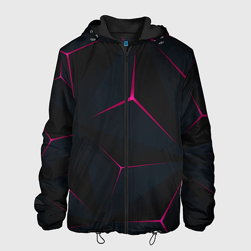Мужская куртка Тетраэдр / 3D-Черный – фото 1