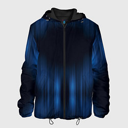Куртка с капюшоном мужская НЕОНОВЫЙ ДОЖДЬ, цвет: 3D-черный