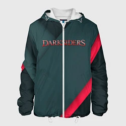 Куртка с капюшоном мужская DARKSIDERS ДАРКСАЙДЕРС S, цвет: 3D-белый