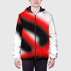 Куртка с капюшоном мужская СТЕНКА, цвет: 3D-черный — фото 2