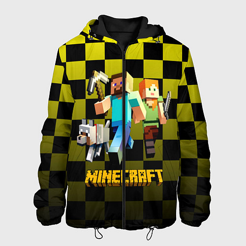 Мужская куртка Minecraft S / 3D-Черный – фото 1