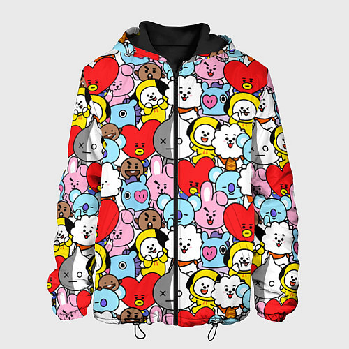 Мужская куртка BT21 BTS / 3D-Черный – фото 1