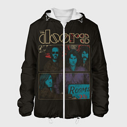 Куртка с капюшоном мужская The Doors, цвет: 3D-белый