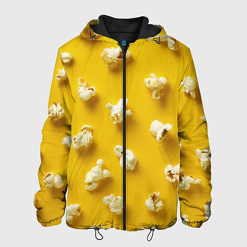 Мужская куртка Попкорн / 3D-Черный – фото 1