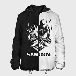 Куртка с капюшоном мужская SAMURAI, цвет: 3D-черный