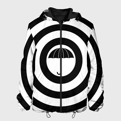 Мужская куртка Узор Академия Амбрелла / 3D-Черный – фото 1