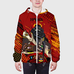 Куртка с капюшоном мужская Hades - Аид, цвет: 3D-белый — фото 2