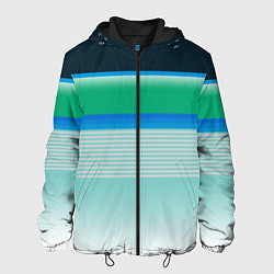 Куртка с капюшоном мужская Sea color, цвет: 3D-черный