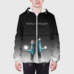 Куртка с капюшоном мужская Импульс Мира, цвет: 3D-белый — фото 2