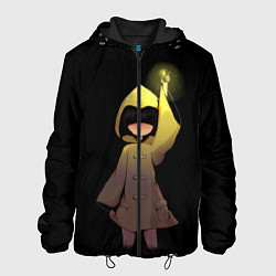 Куртка с капюшоном мужская Little Nightmares Шестая, цвет: 3D-черный