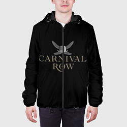 Куртка с капюшоном мужская Карнивал Роу - Carnival Row, цвет: 3D-черный — фото 2