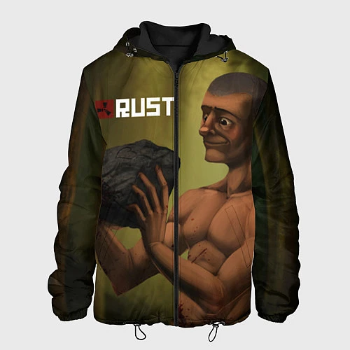 Мужская куртка Rust / 3D-Черный – фото 1