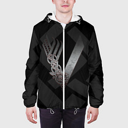 Куртка с капюшоном мужская ВИКИНГИ VIKINGS V, цвет: 3D-белый — фото 2
