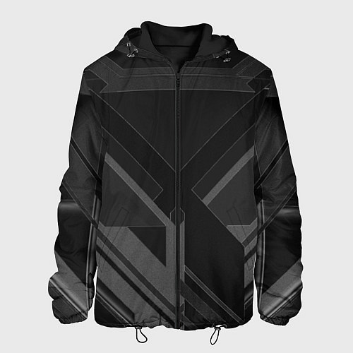Мужская куртка Хромированная Сталь / 3D-Черный – фото 1