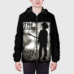 Куртка с капюшоном мужская THE CURE, цвет: 3D-черный — фото 2