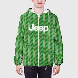 Куртка с капюшоном мужская Jeep, цвет: 3D-белый — фото 2