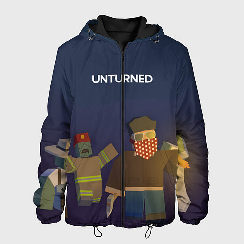 Мужская куртка Unturned / 3D-Черный – фото 1