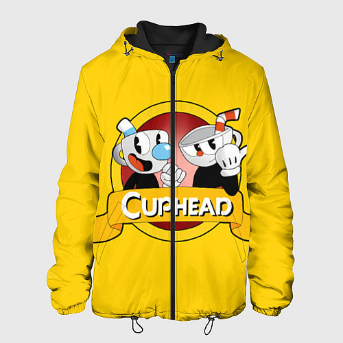 Мужская куртка CUPHEAD КАПХЕД / 3D-Черный – фото 1