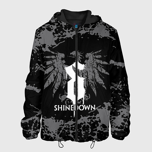 Мужская куртка Shinedown / 3D-Черный – фото 1