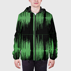 Куртка с капюшоном мужская AUDIOWAVE, цвет: 3D-черный — фото 2