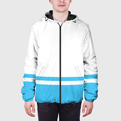 Куртка с капюшоном мужская Республика Алтай, цвет: 3D-черный — фото 2