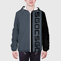 Куртка с капюшоном мужская CSGO, цвет: 3D-белый — фото 2