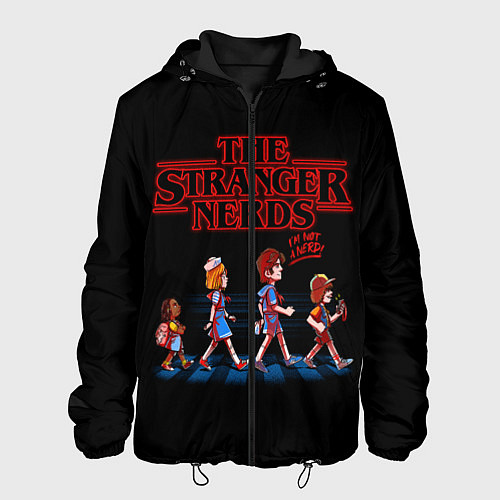 Мужская куртка The Stranger Nerds / 3D-Черный – фото 1