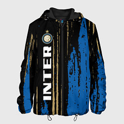 Куртка с капюшоном мужская INTER, цвет: 3D-черный