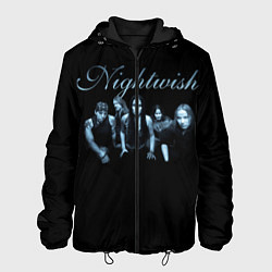 Куртка с капюшоном мужская Nightwish with old members, цвет: 3D-черный