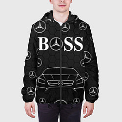 Куртка с капюшоном мужская BOSS MERCEDES-BENZ, цвет: 3D-черный — фото 2