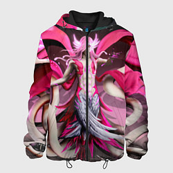 Куртка с капюшоном мужская Bleach Aurora Archangel Art, цвет: 3D-черный