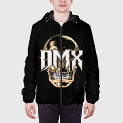 Куртка с капюшоном мужская DMX Skull, цвет: 3D-черный — фото 2