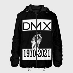 Куртка с капюшоном мужская DMX 1970-2021, цвет: 3D-черный