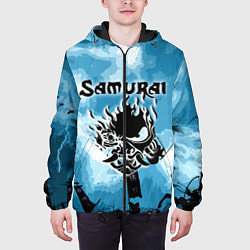 Куртка с капюшоном мужская SAMURAI KING 2077, цвет: 3D-черный — фото 2