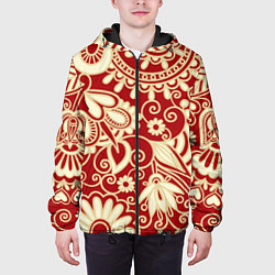 Куртка с капюшоном мужская RUSSIAN TRIP, цвет: 3D-черный — фото 2