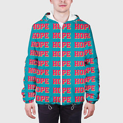Куртка с капюшоном мужская BTS HOPE, цвет: 3D-белый — фото 2