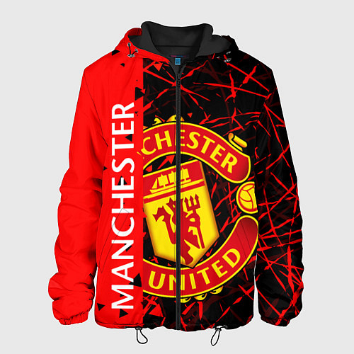 Мужская куртка МАНЧЕСТЕР MANCHESTER UNITED / 3D-Черный – фото 1