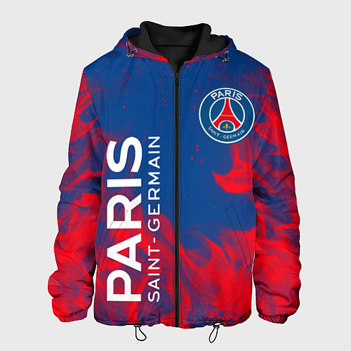 Мужская куртка ФК ПСЖ PARIS SAINT GERMAIN / 3D-Черный – фото 1