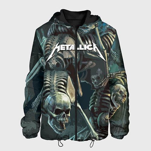 Мужская куртка Metallica Metal Skull / 3D-Черный – фото 1