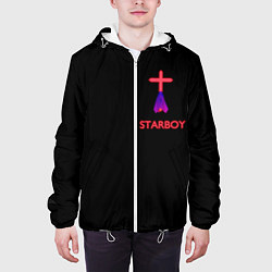 Куртка с капюшоном мужская STARBOY - The Weeknd, цвет: 3D-белый — фото 2