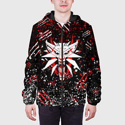 Куртка с капюшоном мужская The Witcher, цвет: 3D-черный — фото 2