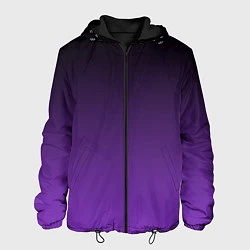 Мужская куртка Ночной градиент Фиолетовый