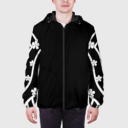 Куртка с капюшоном мужская КАВАРАГИ СЕНДЖУ БРАХМА, цвет: 3D-черный — фото 2