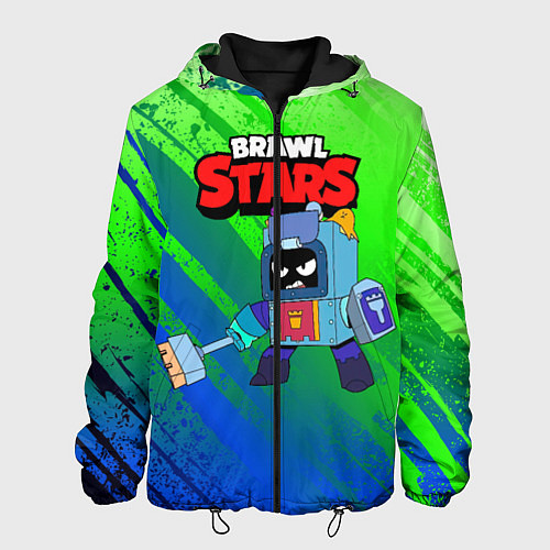 Мужская куртка Ash Brawl Stars Эш / 3D-Черный – фото 1