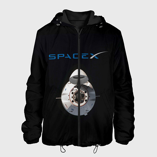Мужская куртка SpaceX Dragon 2 / 3D-Черный – фото 1