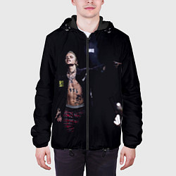 Куртка с капюшоном мужская Фараон на концерте, цвет: 3D-черный — фото 2