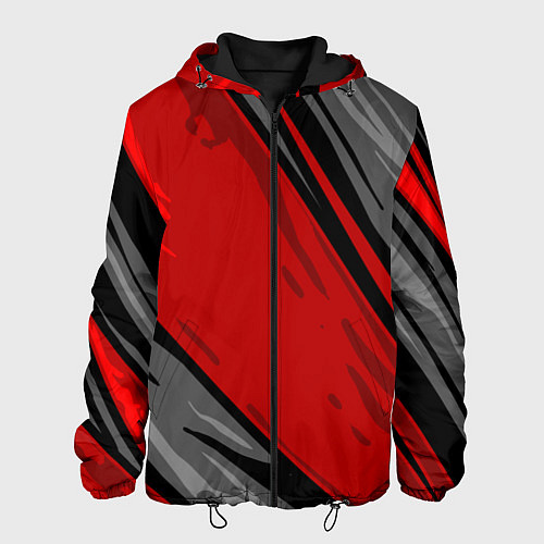 Мужская куртка Сиомбиотический стиль / 3D-Черный – фото 1