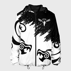 Куртка с капюшоном мужская ТОКИЙСКИЕ МСТИТЕЛИ ВАЛЬГАЛЛА, цвет: 3D-черный