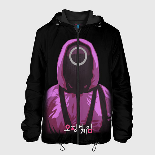 Мужская куртка Squid Game Circle Guy / 3D-Черный – фото 1